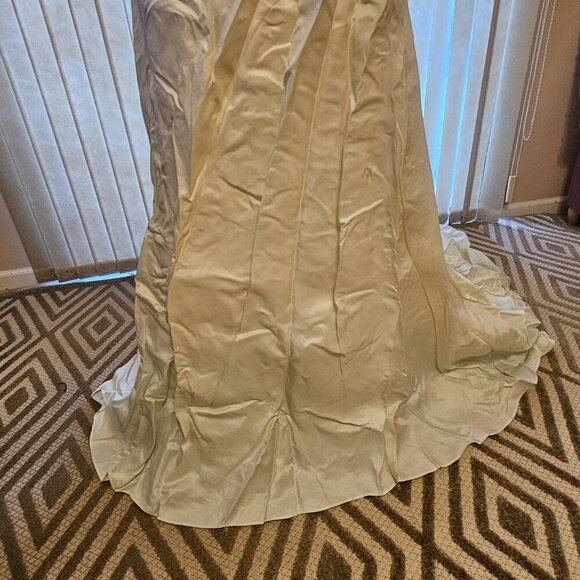 Atelier Aimee Ivory/Blue Wedding Dress 48/12 NWT - Picture 4 of 10